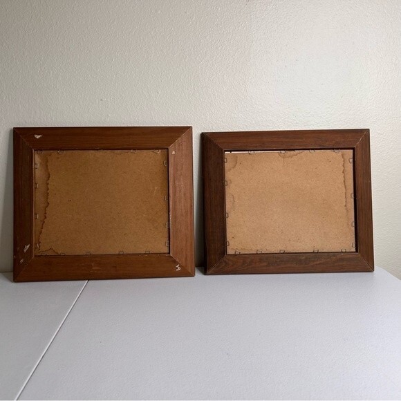 Vintage Framed Train Prints Pair of Two Mogul Tank  Double Ender Locomotives - Picture 6 of 16